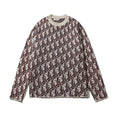 Dior Men's Brown and Off-White Designer Sweatshirt Metroutfits