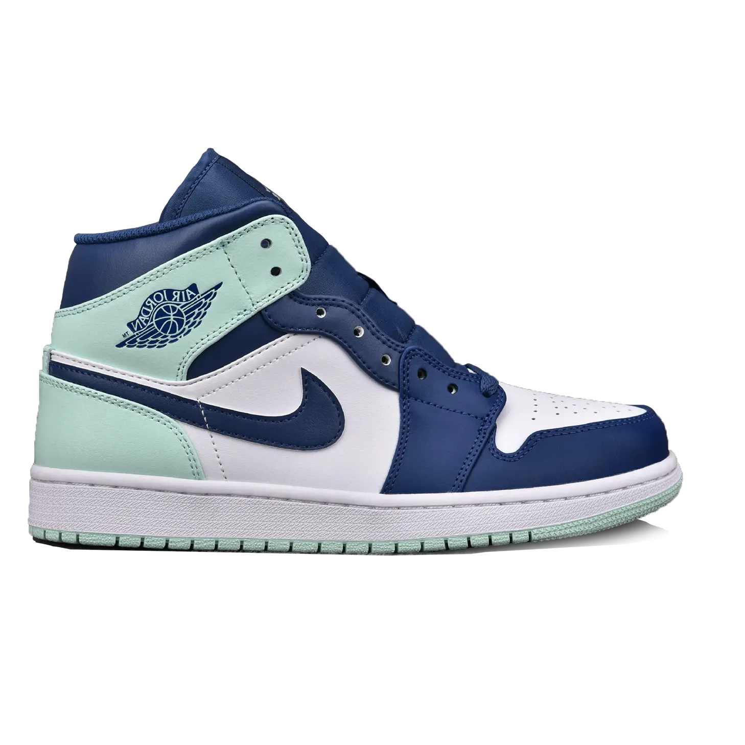 Air Jordan 1 Retro Mystic Navy Mint Foam Blue Mint Sneakers Metroutfits