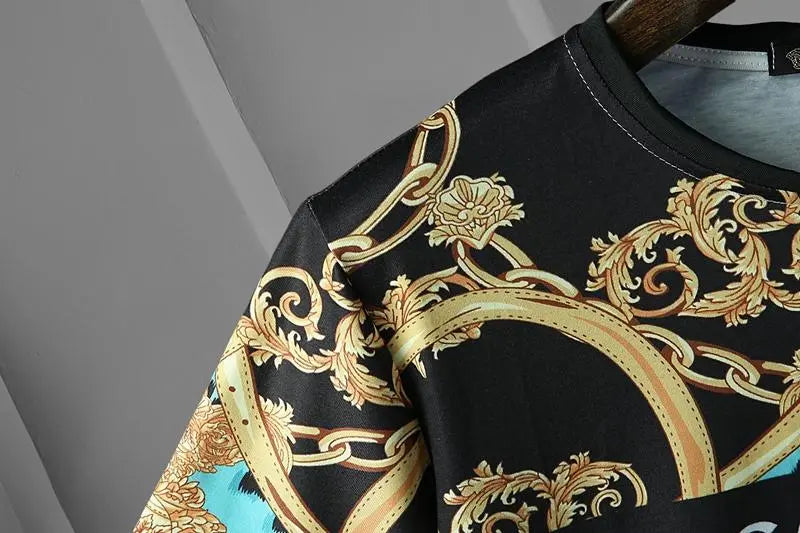 Versace - Men's Premium Cotton T-Shirt - Luxury Casual Wear Metroutfits