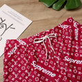 SUPREME - Men's Short Red Metroutfits