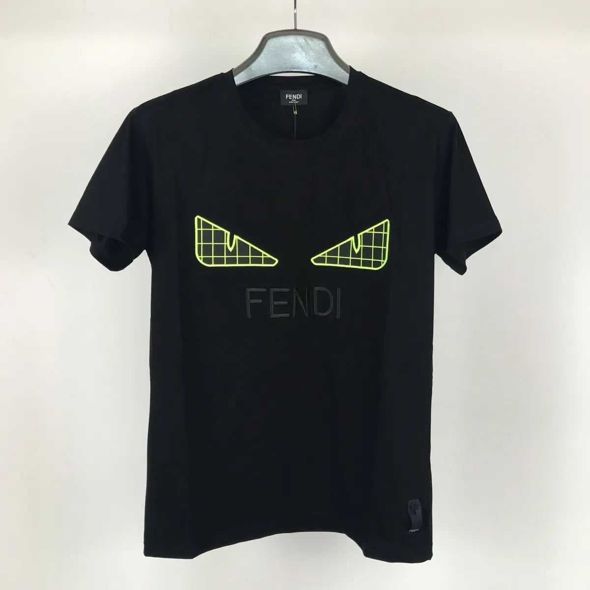 Fendi - Men's T-Shirt Black & White - Designer Casual Wear Metroutfits