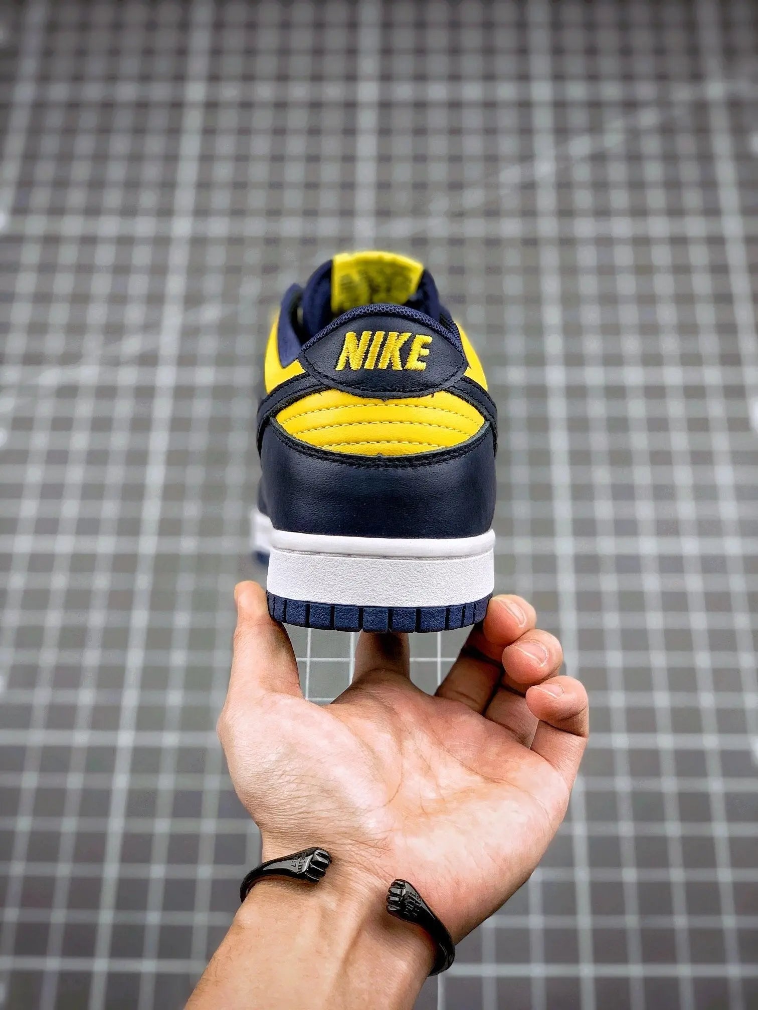 Nike Dunk Low “Michigan” – Classic Maize & Blue Unisex Sneakers Metroutfits