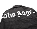 Palm Angels Men's Black Designer Jacket Metroutfits