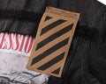 Off-White Black Varsity-Patch Bomber Jacket – New with Tags & Box Metroutfits