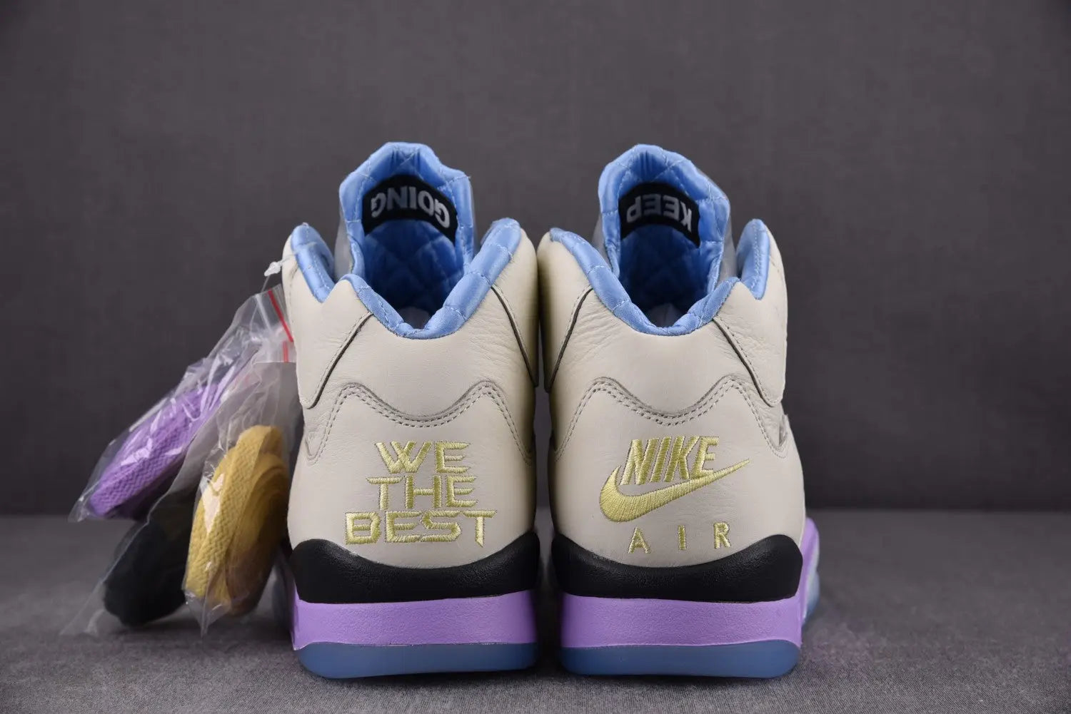 Jordan 5 Retro Sneaker “DJ Khaled We The Best” Sail Edition Metroutfits