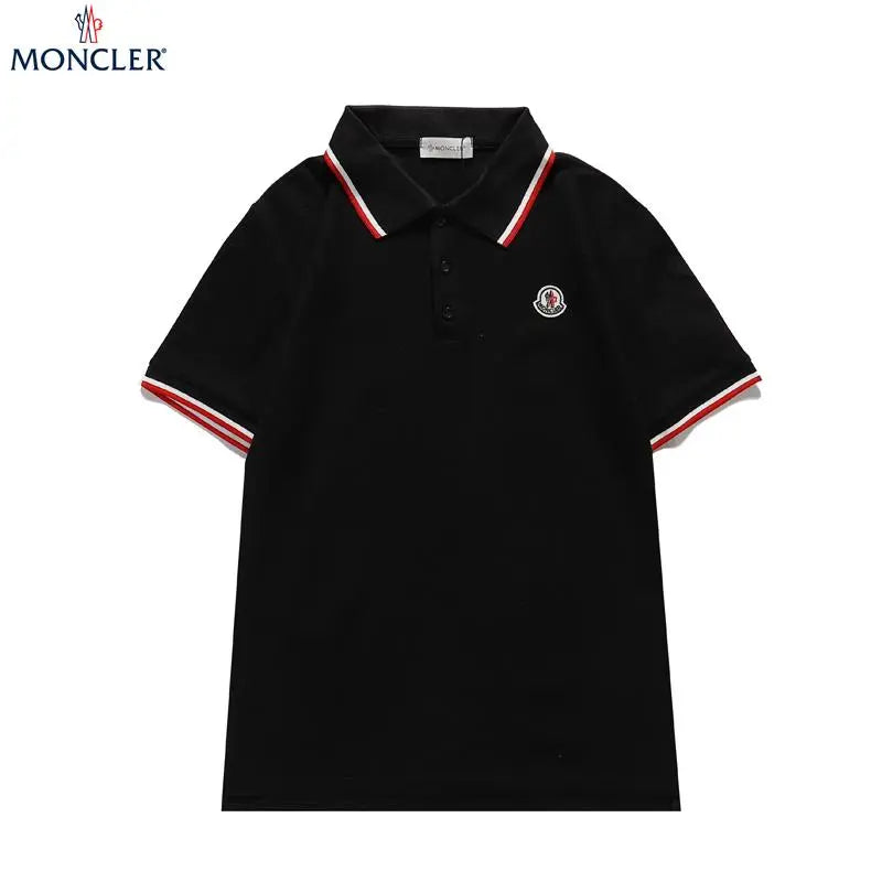 Moncler Men's T-Shirt Black White Metroutfits