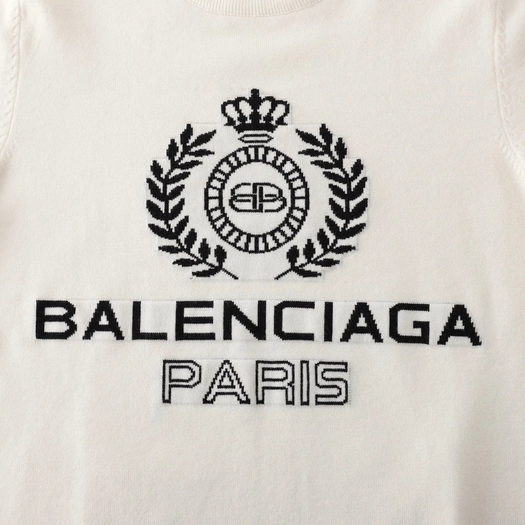 Balenciaga Men's White Designer Sweatshirt Metroutfits
