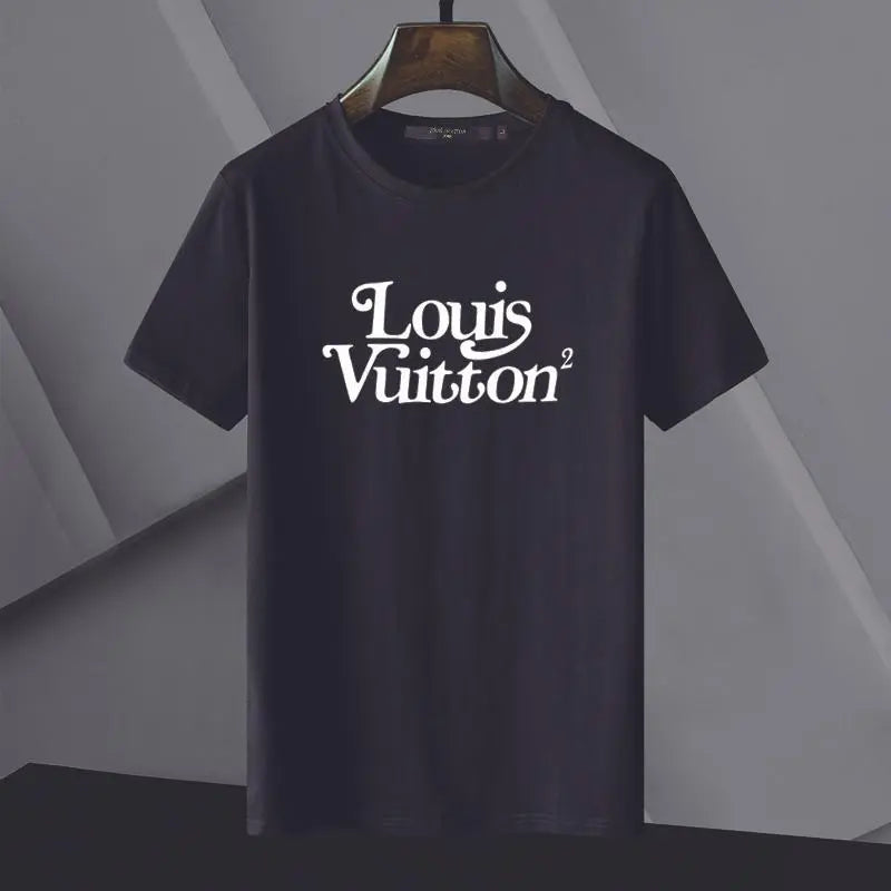 Louis Vuitton T-Shirt Classic Black & White CHIC TREAD
