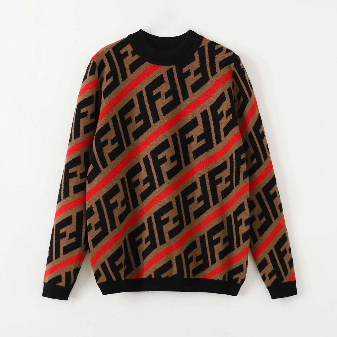Fendi Men's Black Multicolor Sweatshirt Metroutfits