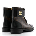 Louis Vuitton Women’s Calfskin Monogram Wonderland Boots CHIC TREAD