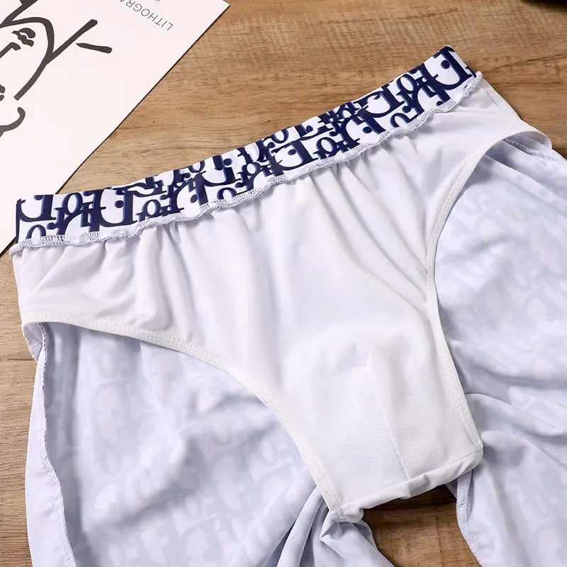 DIOR - Men's Designer Short White Blue - Luxury Casual Wear Metroutfits