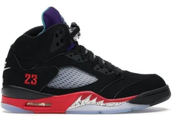 Jordan 5 Retro Top 3 Black Sneakers Metroutfits