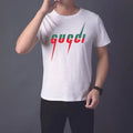 Gucci - Men's T-Shirt White Black - Designer Casual Wear Metroutfits