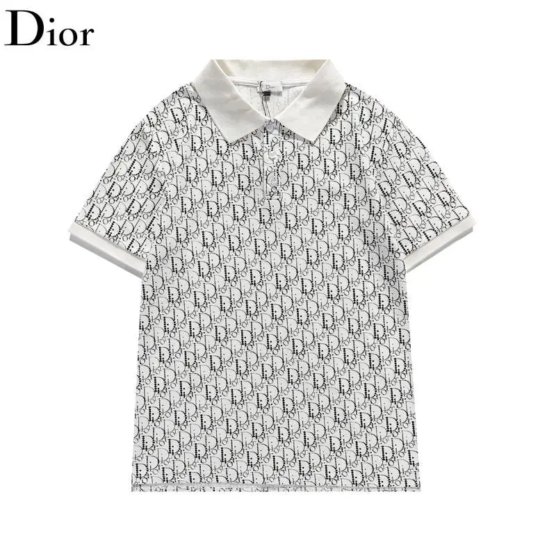 Dior Men's T-Shirt White Black Metroutfits