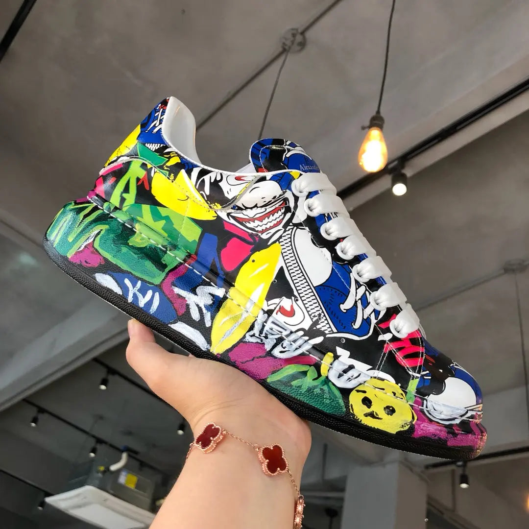 Alexander McQueen Bold Sole Custom Sneakers Metroutfits