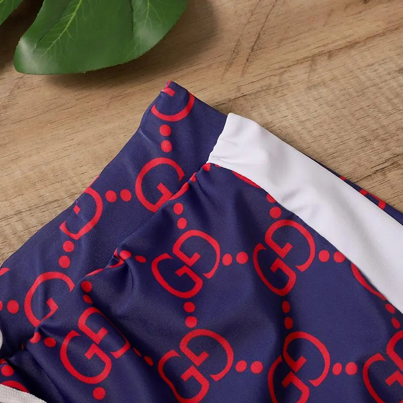 GUCCI - Men's Short Pink Blue Metroutfits