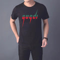 Gucci - Men's T-Shirt White Black - Designer Casual Wear Metroutfits