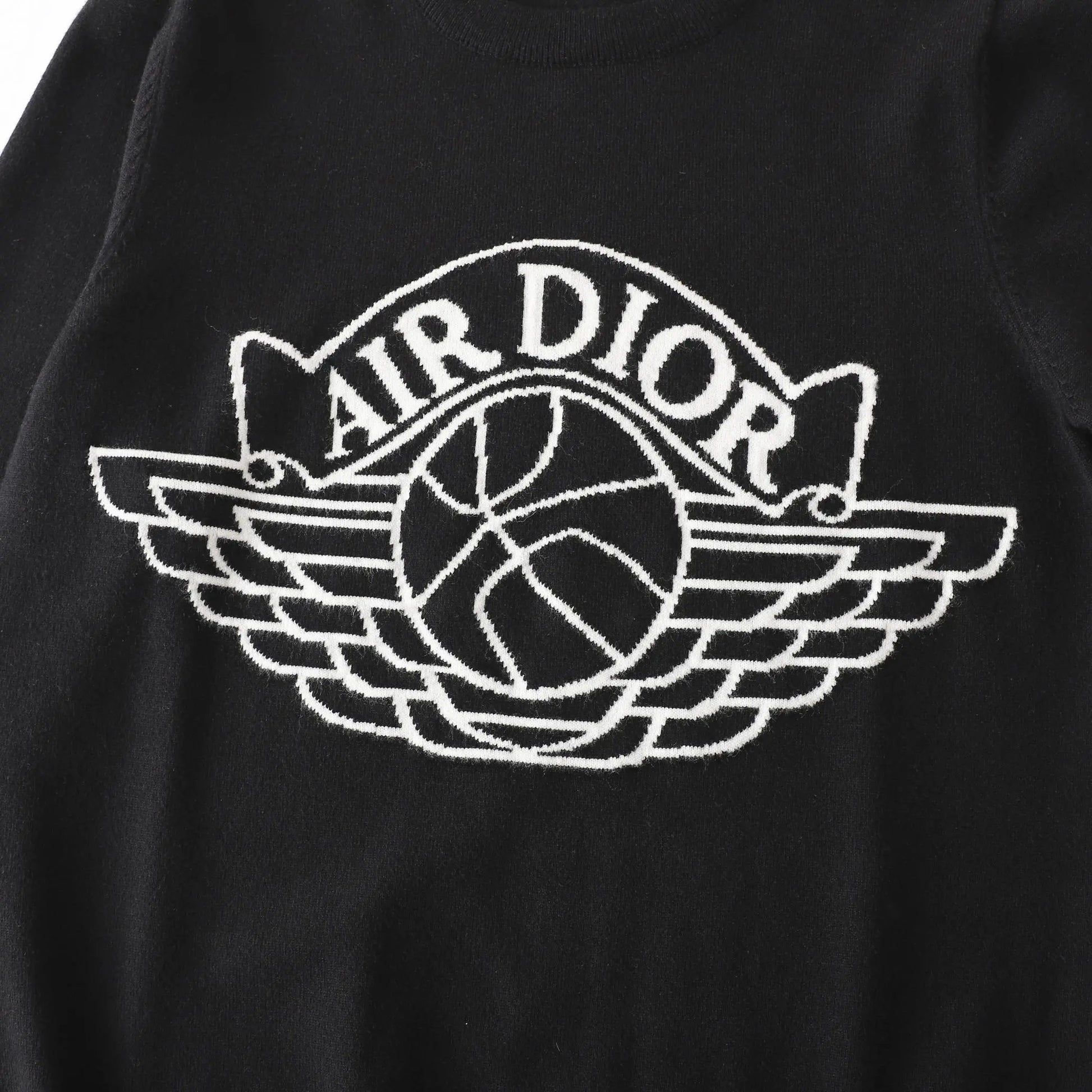 Dior Men's Black Designer Sweatshirt Metroutfits
