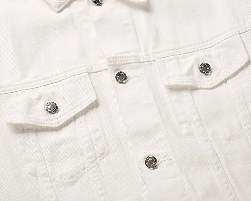 Balenciaga Men's White Designer Jacket - New with Tag Metroutfits