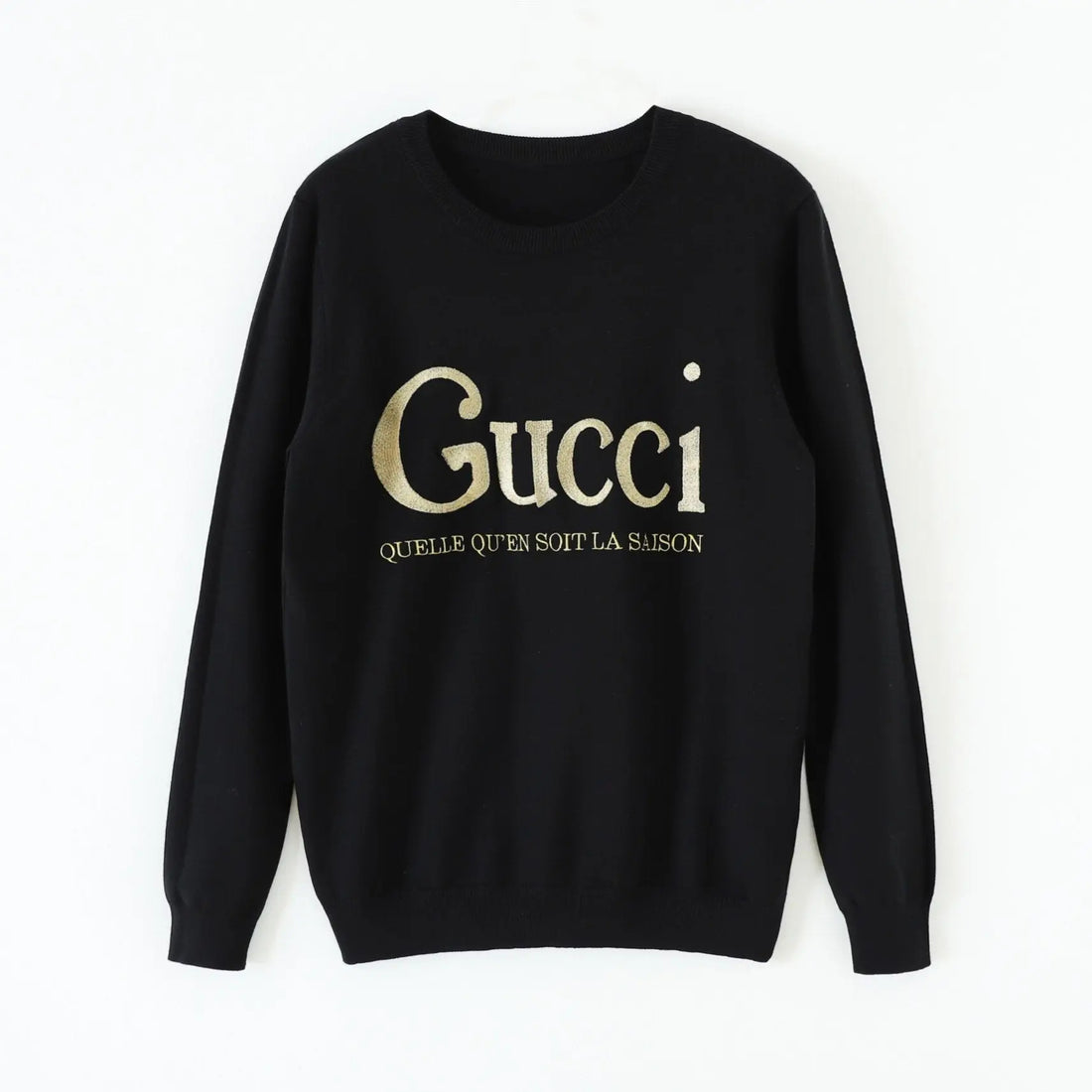 Gucci Men's Black Designer Sweatshirt - New with Tag Metroutfits