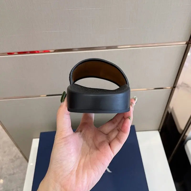 Dior Signature Slide Slippers With Box Metroutfits