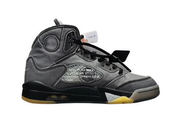 Jordan Retro 5 Grey Sneakers – New with Tag and Original Box Metroutfits