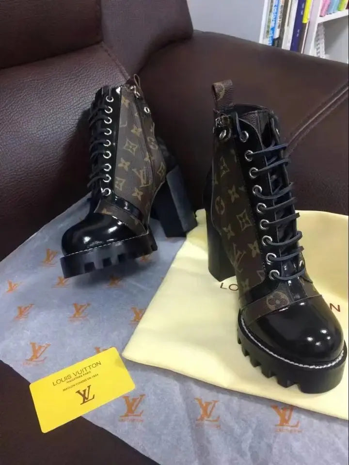 Louis Vuitton Star Trail Women’s Boots New With Tag and Box Metroutfits