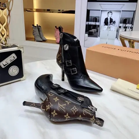 Louis Vuitton Janet Ankle Boots New With Tag And Box Metroutfits