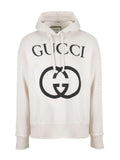 Gucci Logo Cotton Hoodie – Luxury Unisex Pullover Metroutfits