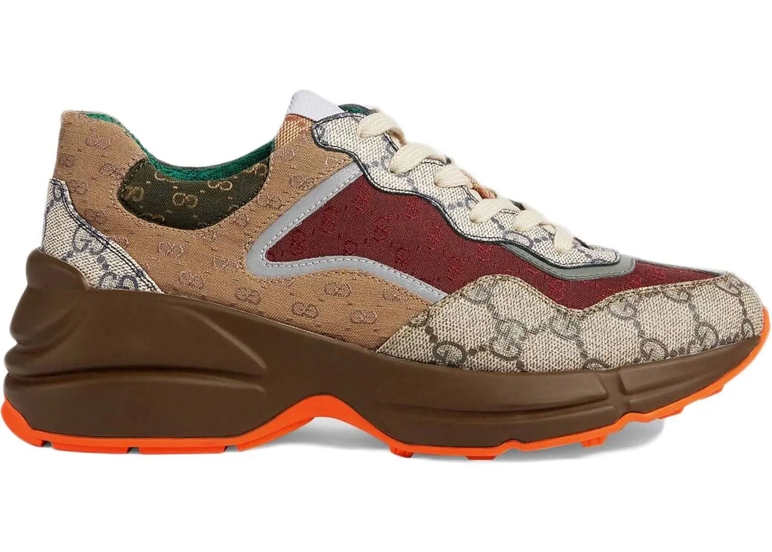 Gucci GG Rhyton Sneakers New with Tag and Box Unisex Metroutfits