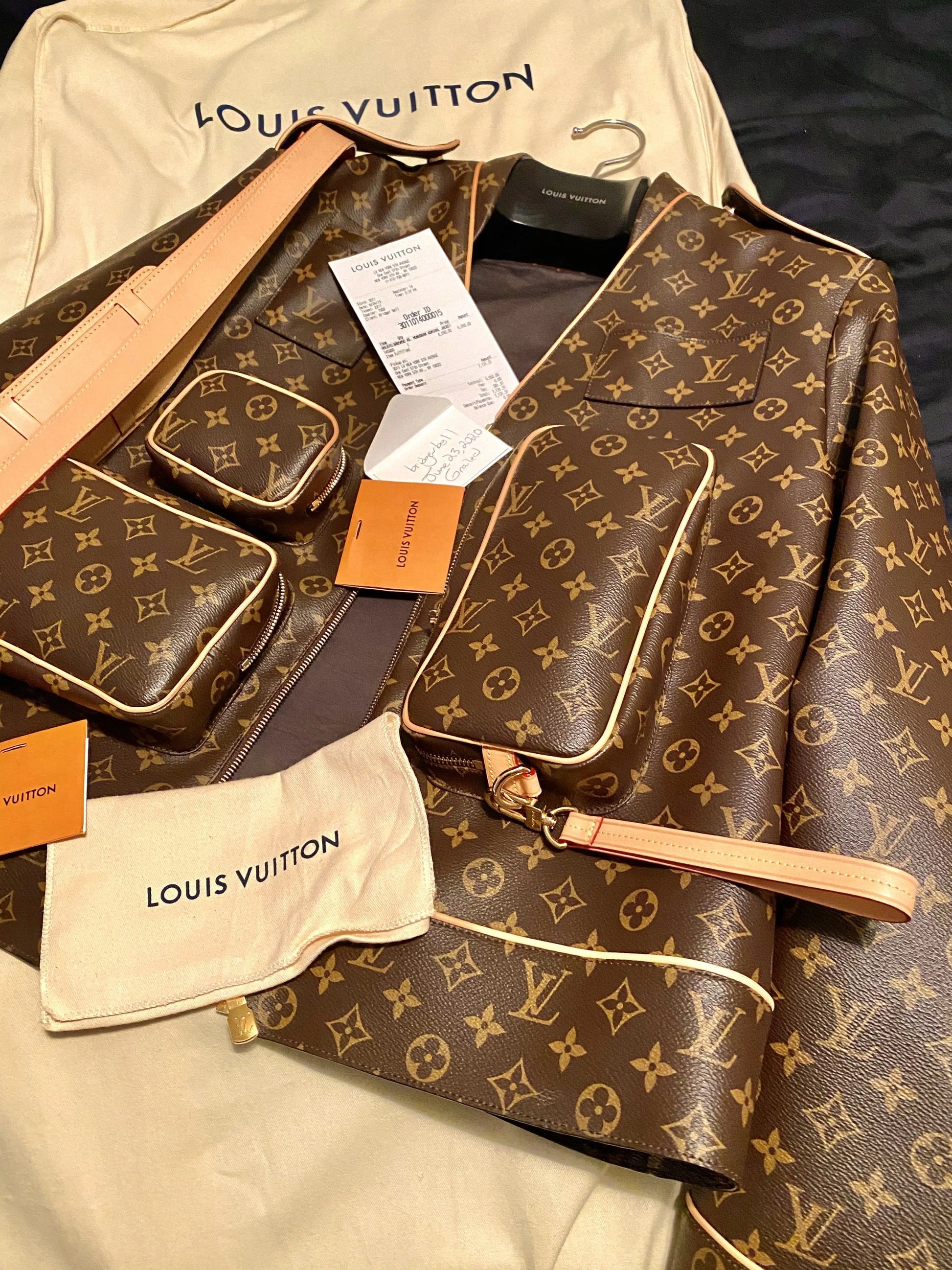Louis Vuitton Monogram Admiral Jacket – New Metroutfits