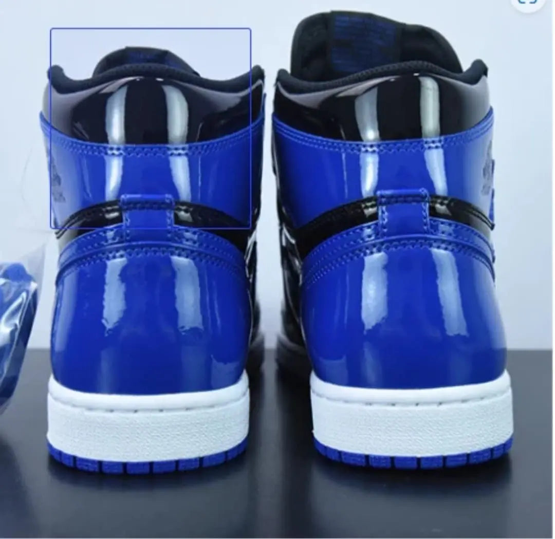 Air Jordan 1 Retro High OG Patent Royal Sneakers Men & Women CHIC TREAD