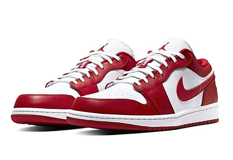 Air Jordan 1 Retro Low Red Sneakers New with Tag & Box Metroutfits