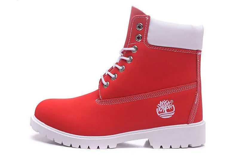 Timberland Men’s Boots Red White Metroutfits