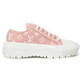 Louis Vuitton LV Squad Sneakers – Monogram Denim Designer Shoes for Men & Women Chic Tread