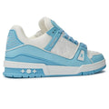 Louis Vuitton LV Monogram White Sky Blue Sneaker New Metroutfitstore