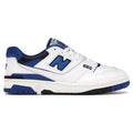 New Balance 550 White Blue Leather Sneakers Metroutfits