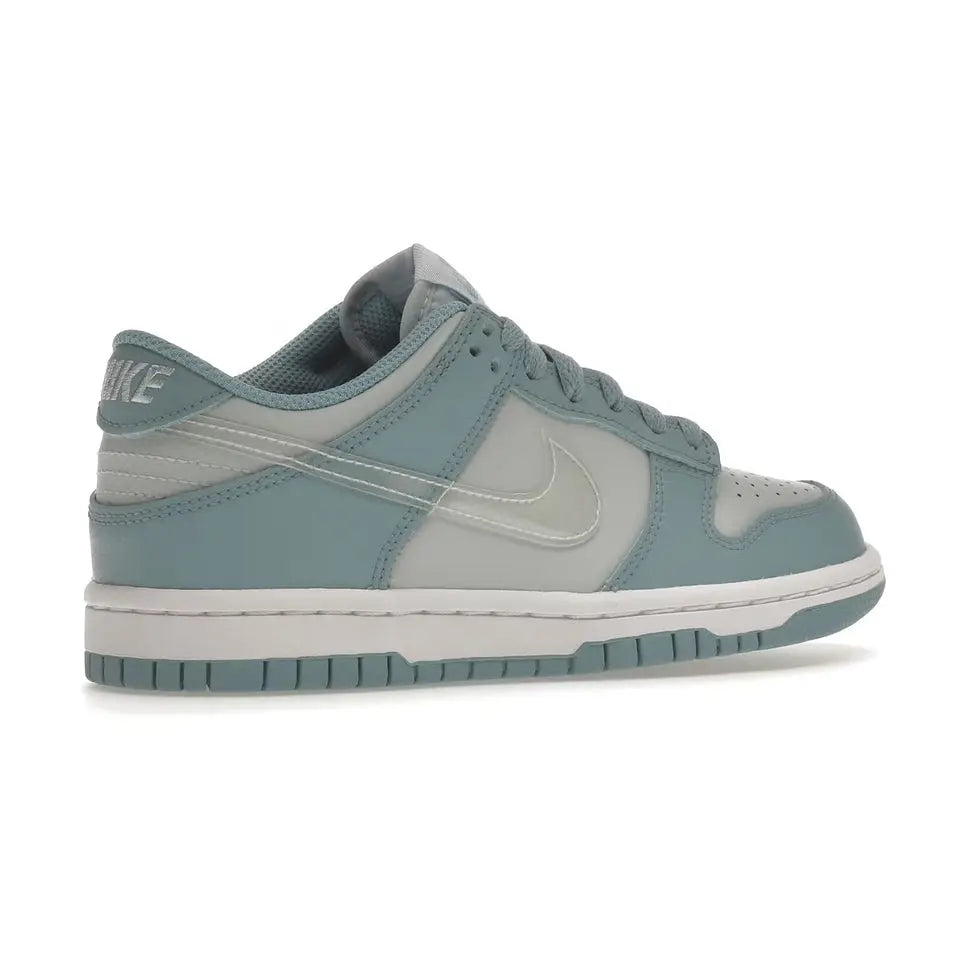 Nike Dunk Low GS Aura Clear Blue Swoosh Sneaker Metroutfits