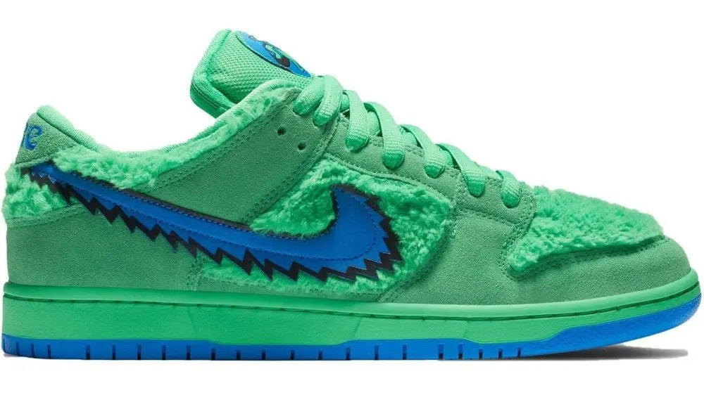 Nike Dunk SB Low Grateful Dead Green Sneakers Metroutfits