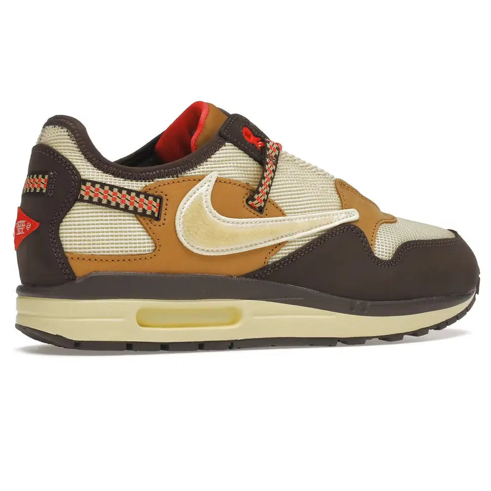 Nike x Travis Scott Air Max 1 Baroque Brown Sneaker Metroutfits