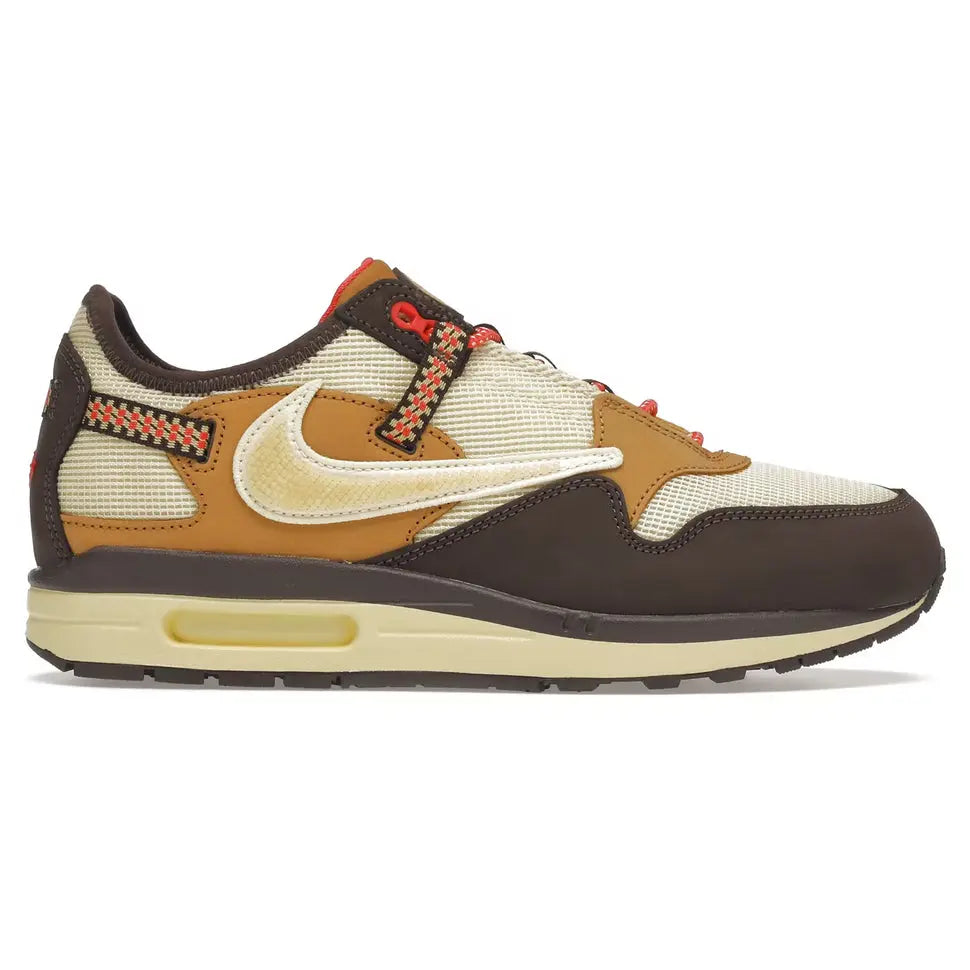 Nike x Travis Scott Air Max 1 Baroque Brown Sneaker Metroutfits