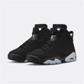 Air Jordan 6 Retro Metallic Silver Sneakers – Iconic Nubuck Streetwear CHIC TREAD