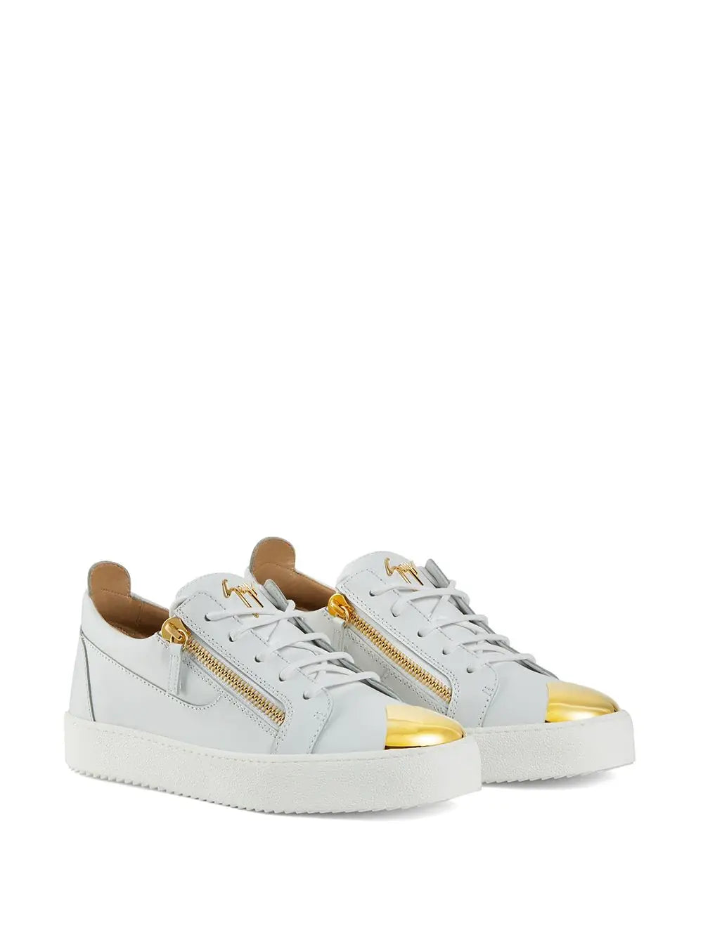 Giuseppe Zanotti Unisex Designer White Sneaker Metroutfits