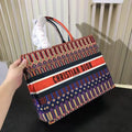 Christian Dior Dior Book Tote Burgundy 41 cm Handbag New with Tag Metroutfits