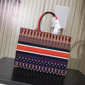 Christian Dior Dior Book Tote Burgundy 41 cm Handbag New with Tag Metroutfits