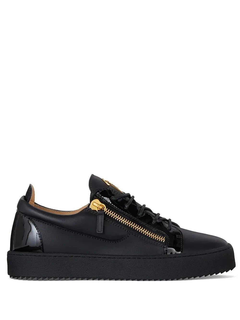 Giuseppe Zanotti Signature Leather Sneakers Metroutfits