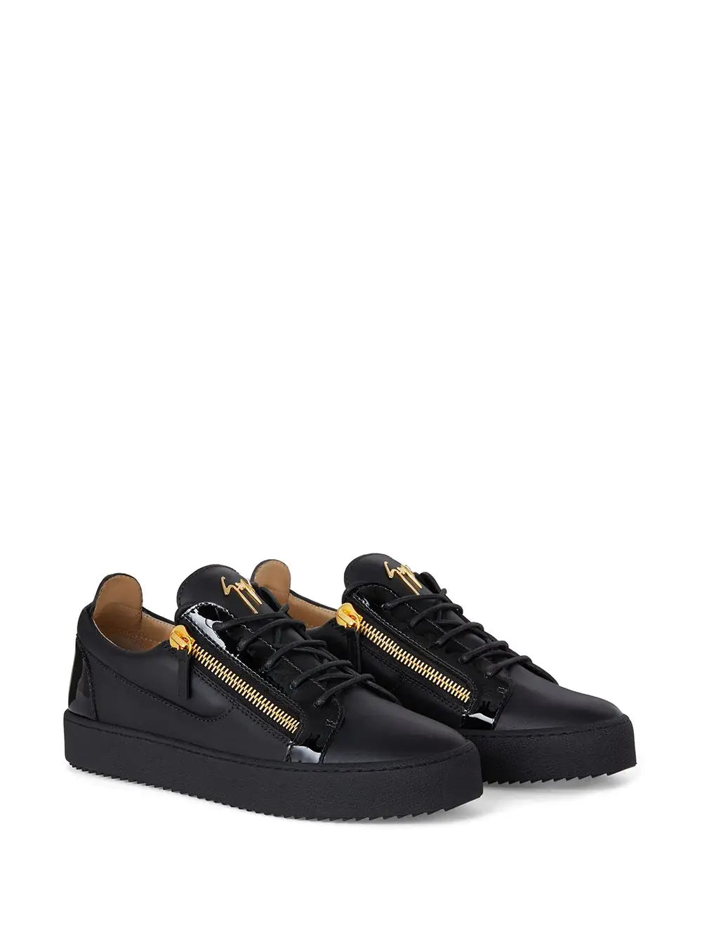 Giuseppe Zanotti Signature Leather Sneakers Metroutfits