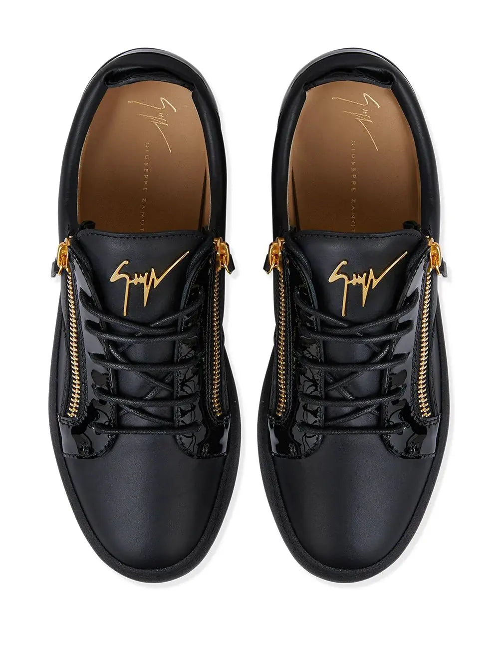 Giuseppe Zanotti Signature Leather Sneakers Metroutfits