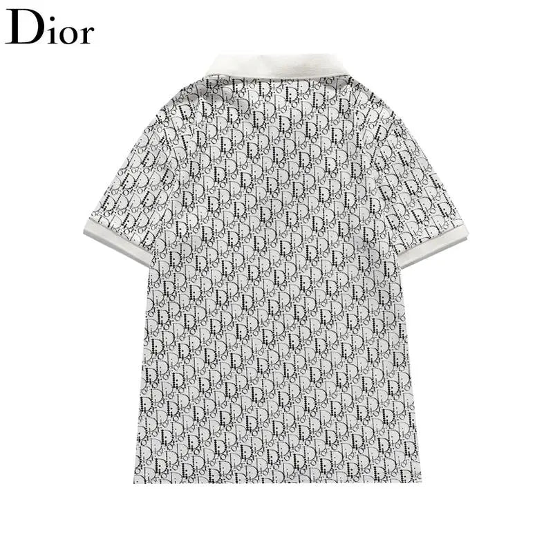 Dior Men's T-Shirt White Black Metroutfits
