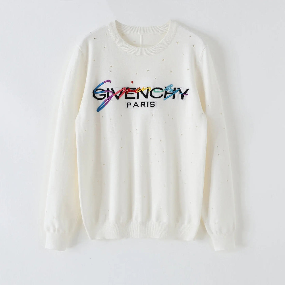 Givenchy Men's Off-White Designer Sweatshirt Metroutfits